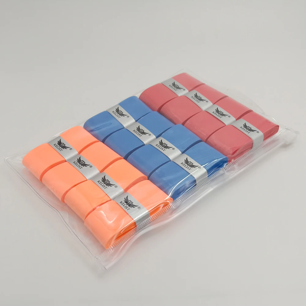 Настраиваемый Логотип, любой цвет, липкая противоскользящая Теннисная ракетка с перфорированным захватом