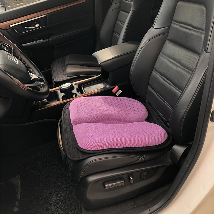 JIANGQIANG Car & Office TPE Gel Seat Cushion Coccyx Outdoor Double Thick Orthopedic Cooling Gel Seat Cushion