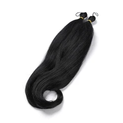 Большая скидка, плетеные волосы 20 дюймов, YAKI PONY 80 г, плетеные волосы для женщин