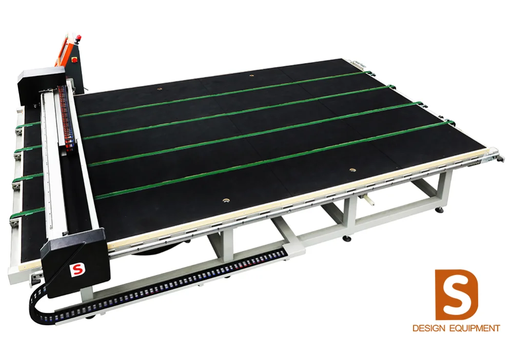 Fully automatic CNC laser marking glass cutting table  glass cutting machine automatic
