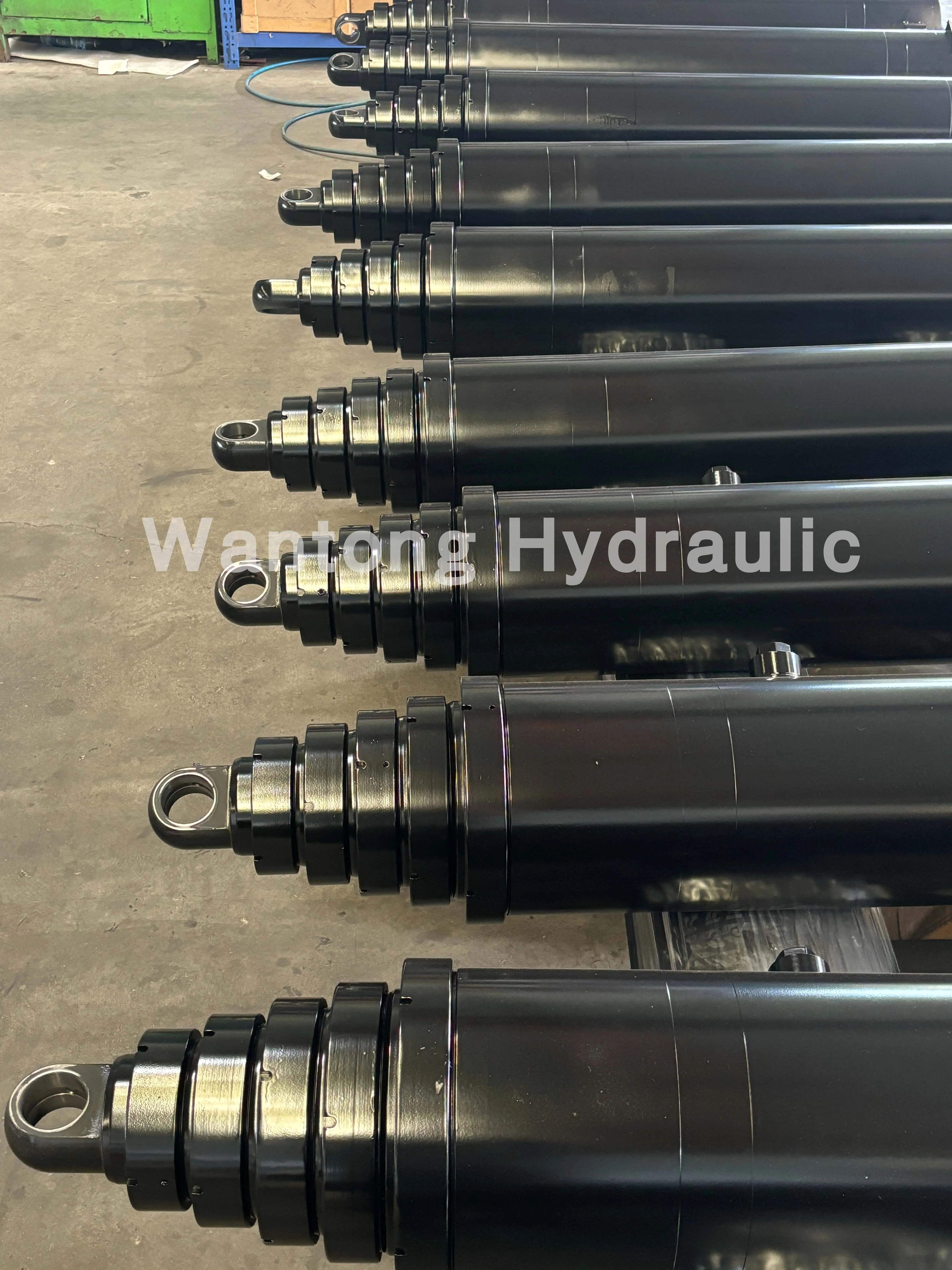 Factory price 5 stage telescopic hydraulic cylinder for tipping truck trailer