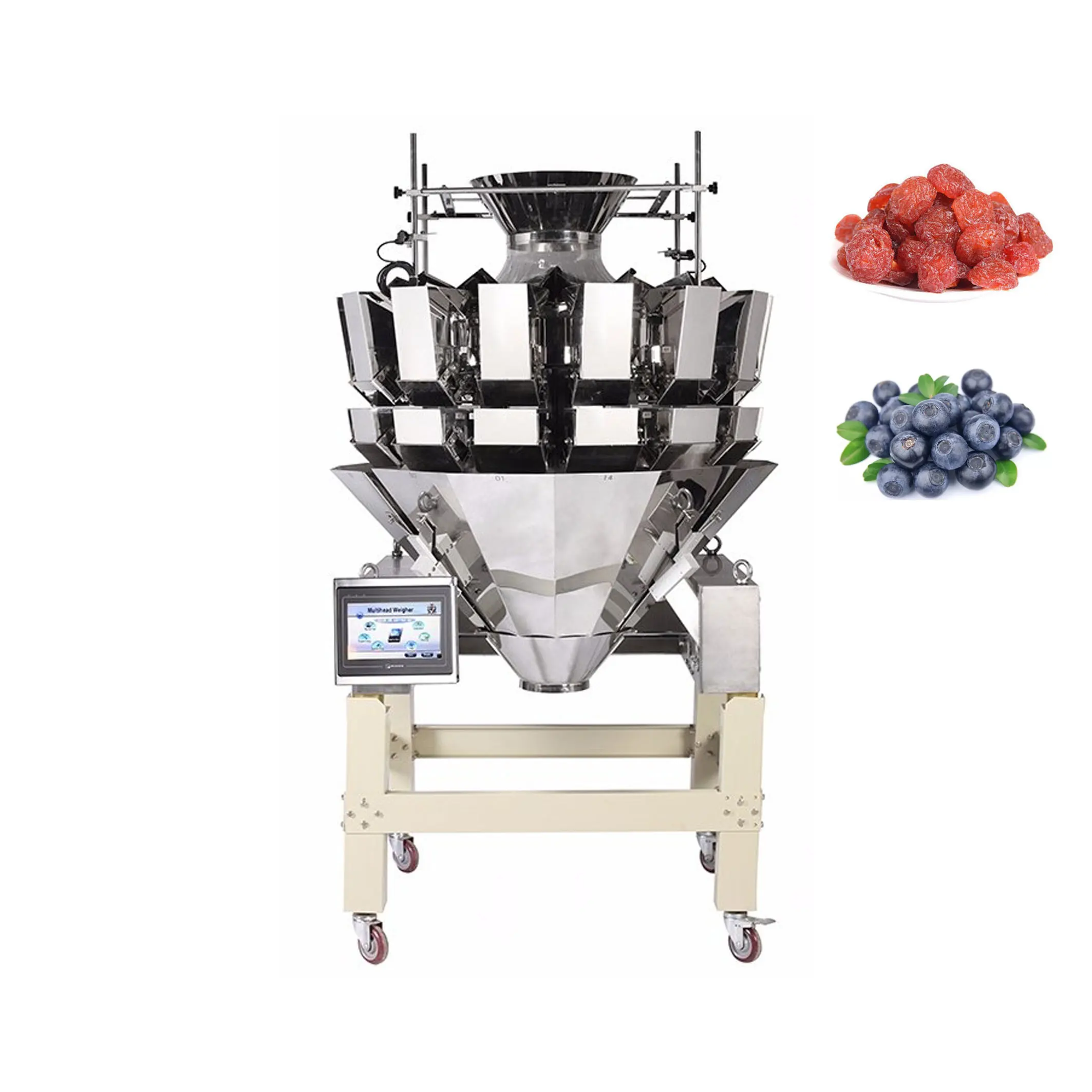 Automatic Weighing Machine For 500 g 1 kg Food Snack 10 14 Heads Multihead Combination Weigher
