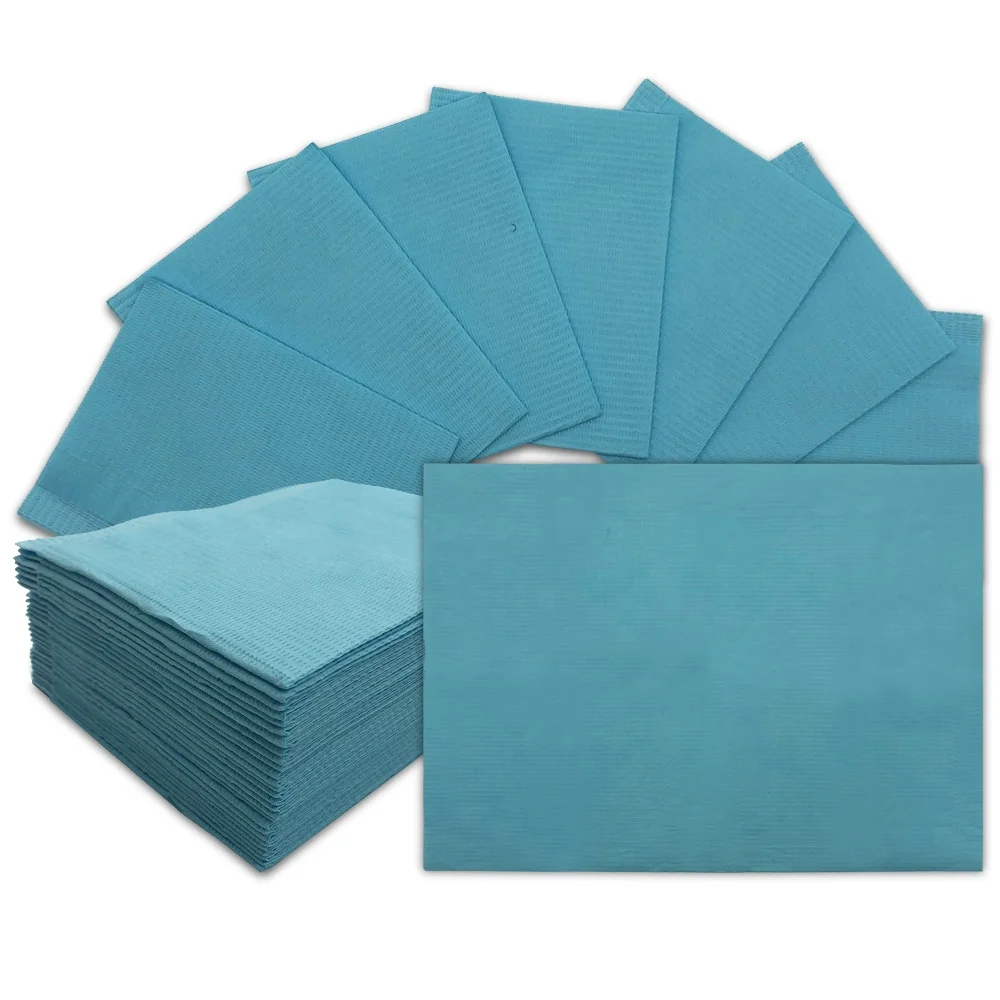 Manufacturer Composable 3 layer Medical Disposable Dental Bibs