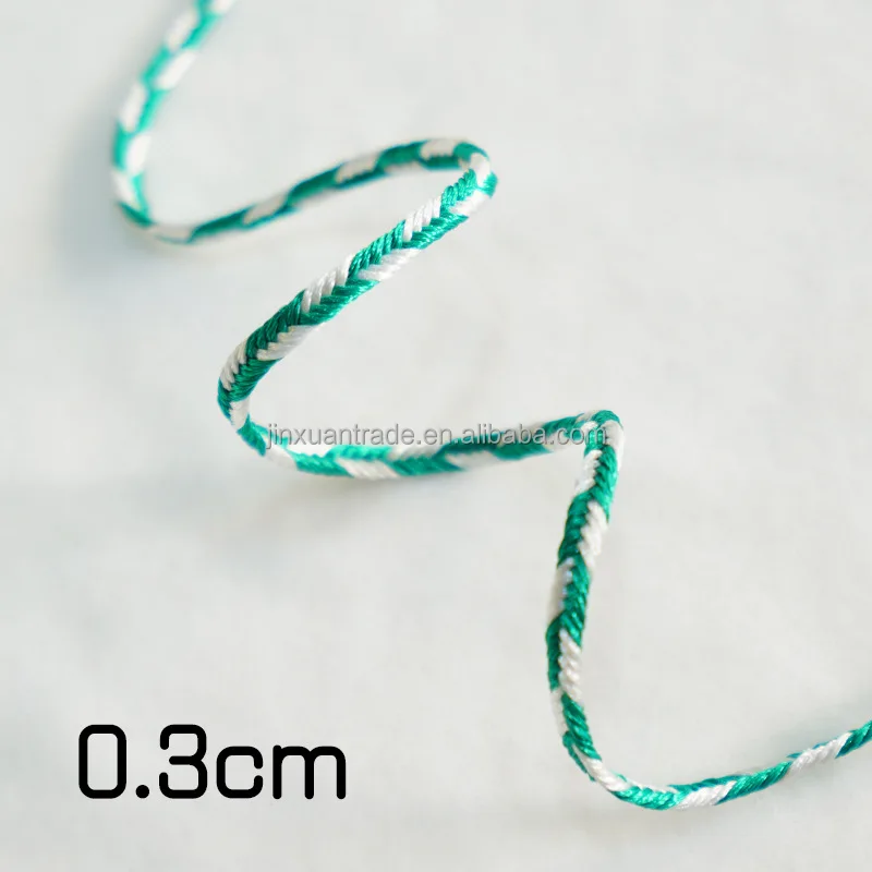 Secondary Color 3mm polyester Soutache Cord Garment Bag Decoration Flat String Braid Cord