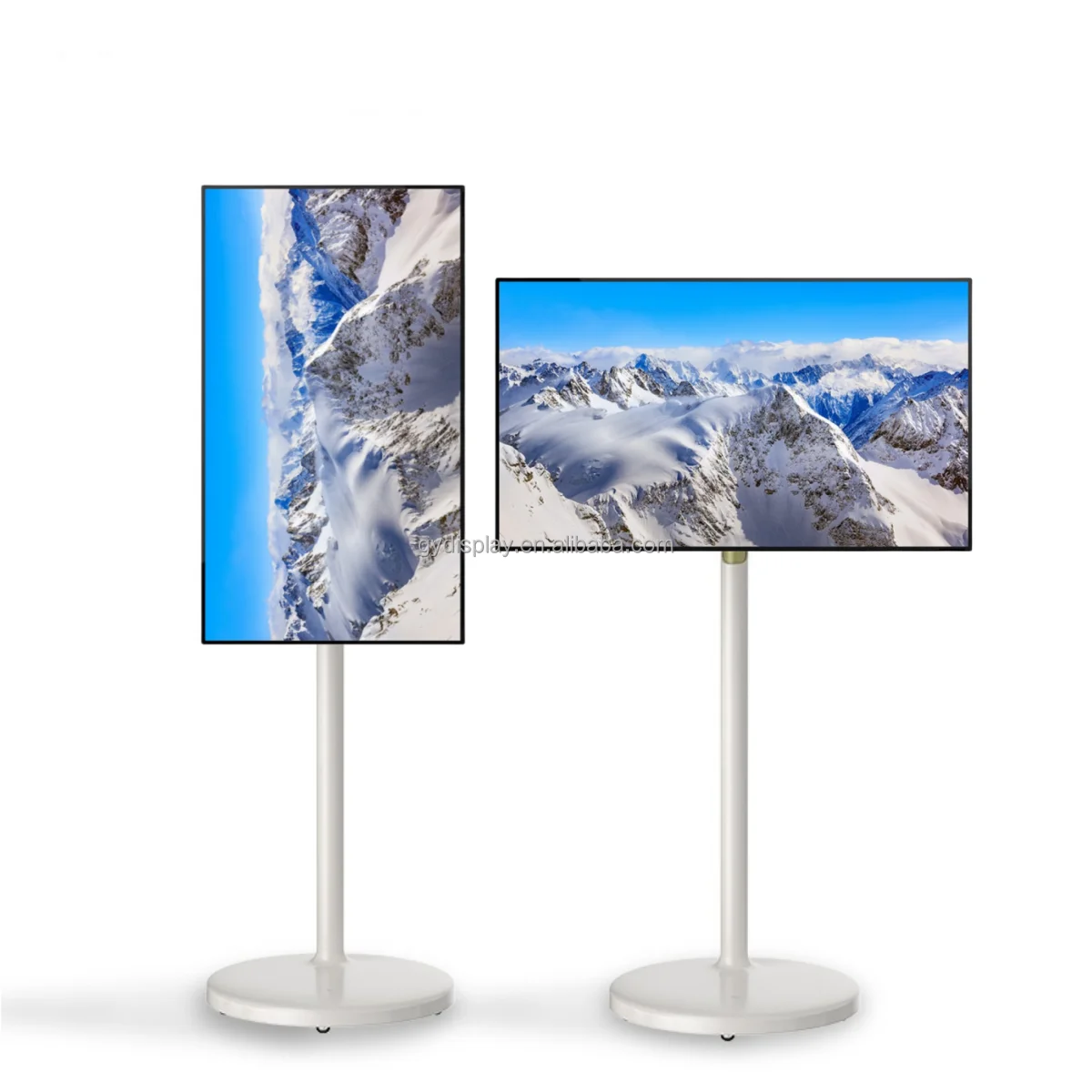 55-inch screen liquid crystal display digital ads smart TV