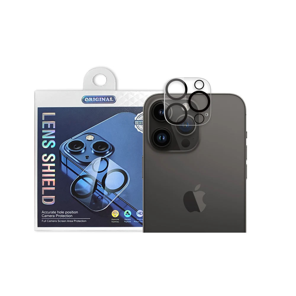 Mobile Phone 3D 9H Tempered Glass Camera Lens Protector For iPhone 13 14 15 Pro Max Camera Lens Protector Film