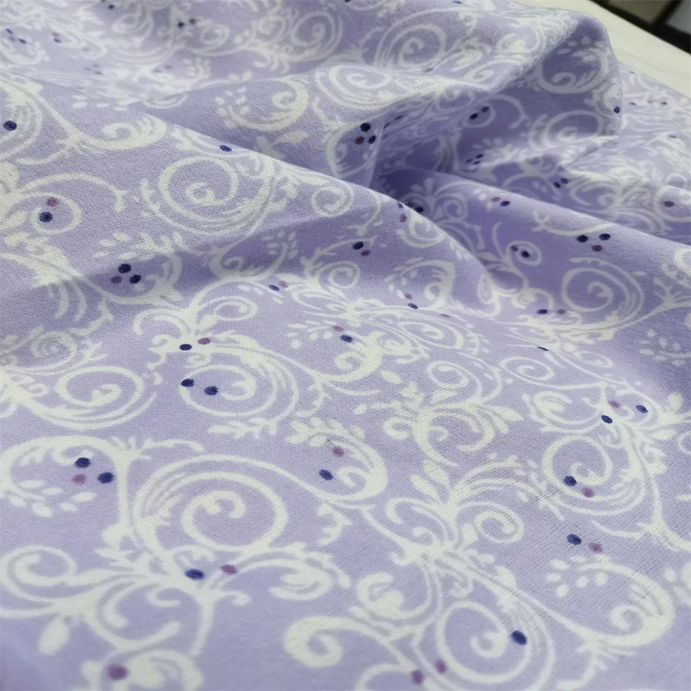 High quality digital printed flannel 100% cotton fabric for duvet cover pillowcase fabric