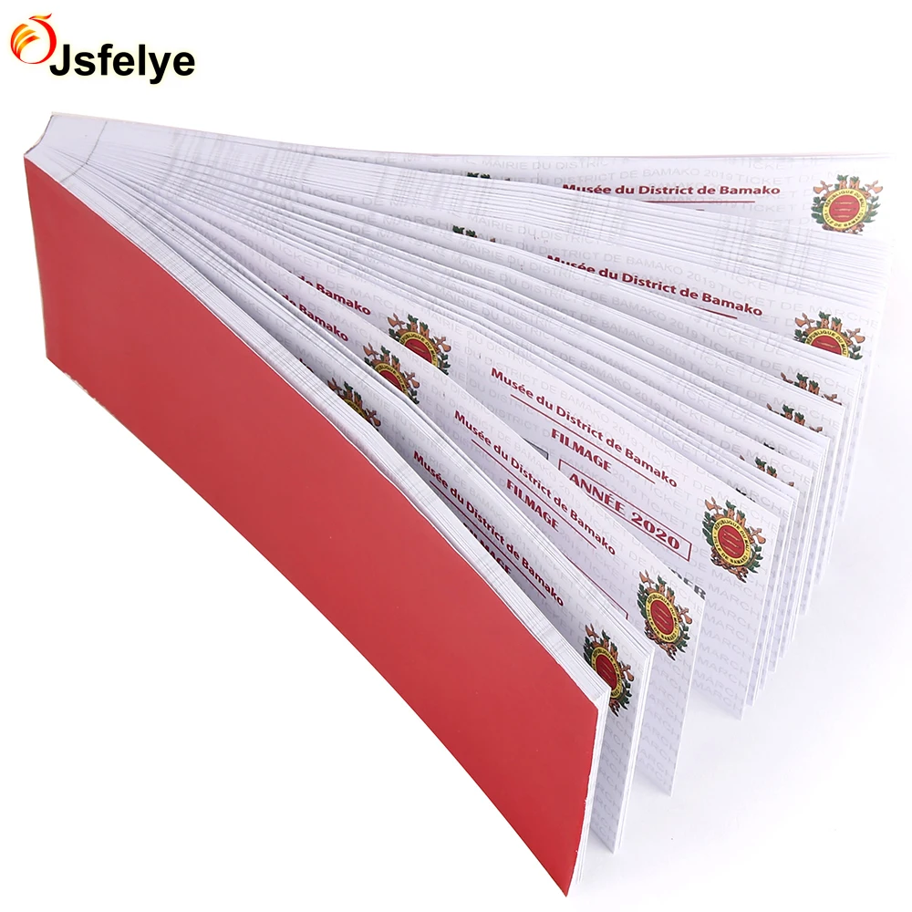 Booklet Invisible design printing security paper coupon