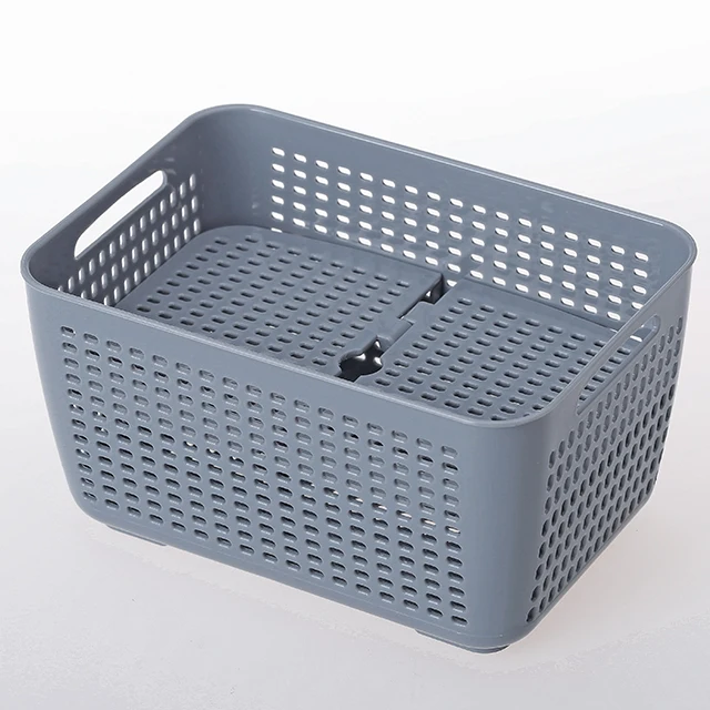 
SHIMOYAMA kitchen accessories set vegetable storage plastic pasta basket boxes for kitchen 