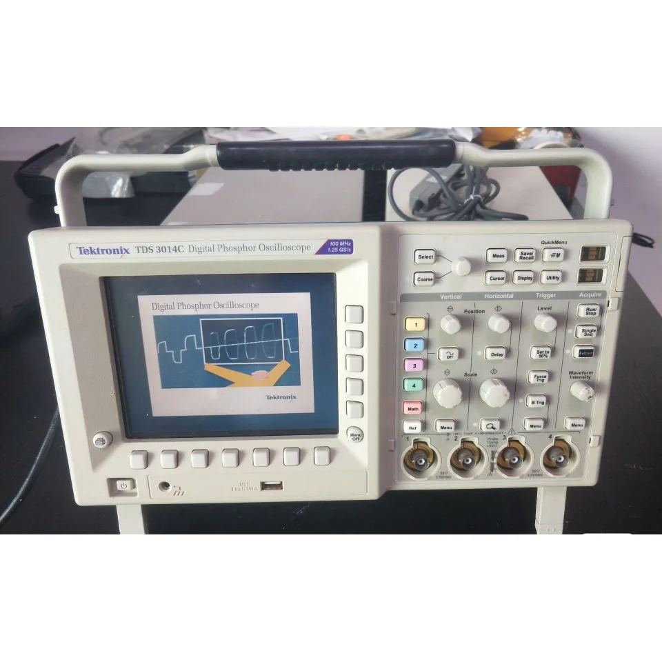 Tektronix TDS3014C 4 Channel, 100MHz, 1.25GS/s Digital Phosphor Oscilloscope