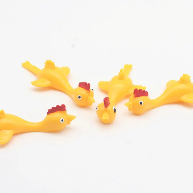 Hot Sale TPR Material Elastic Tricky Slingshot Chick Sticky Hand Toy For Children Kid And More