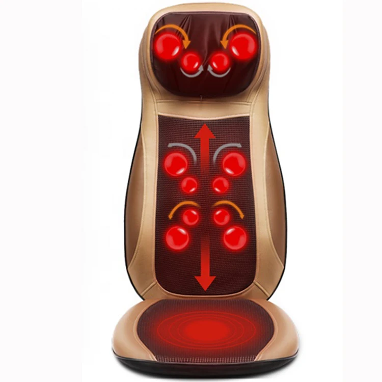 Shiatsu Vibration Butt Massage Cushion For 240v Pad Electric Chair Massage Seat Cushion