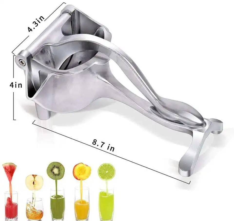 New Home And Kitchen Accessories Manual Metal Fruit Juicer Citrus Lemon Squeezer Hand Stainless Steel Lemon Squeezer