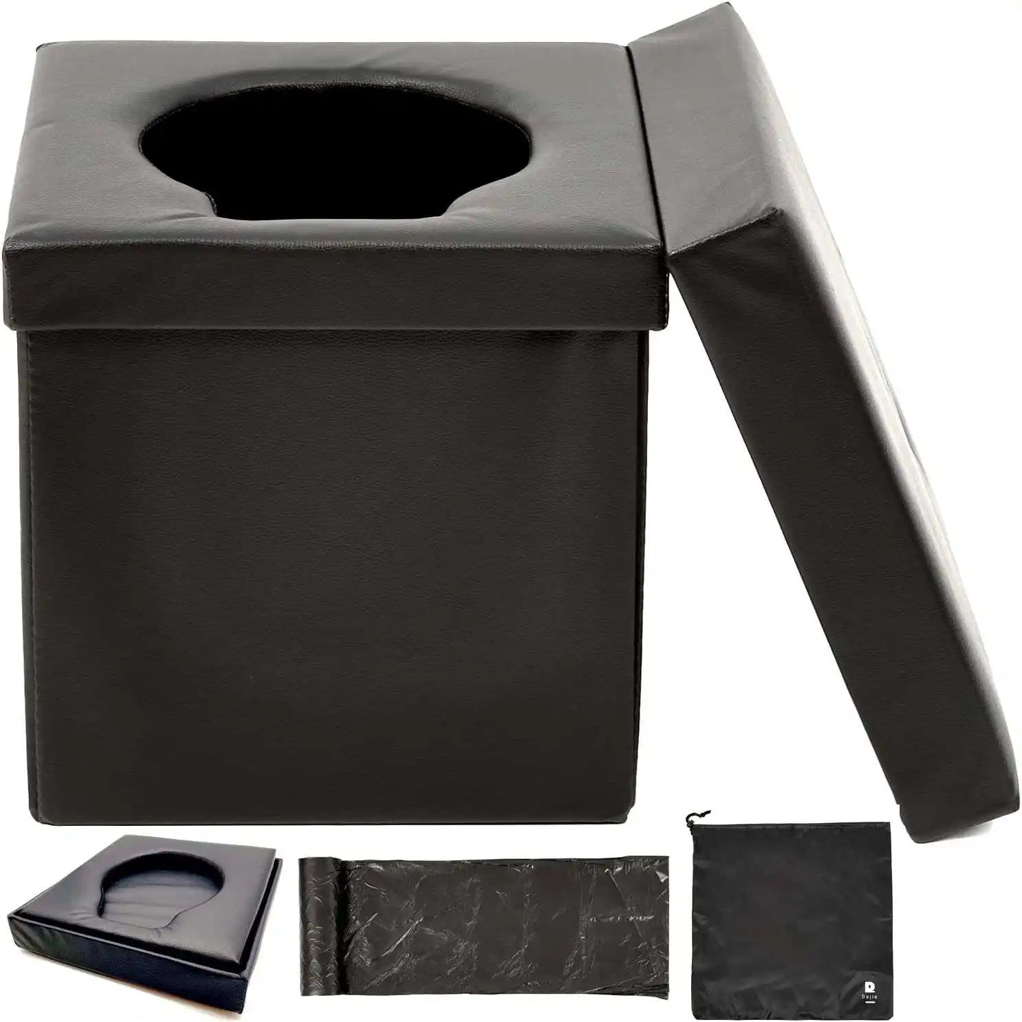 Multi-function Hiking Beach Boat Long Drive PU Mobile Plastic Luxury Portable Toilet Manufacturers Retractable Camping Toilet