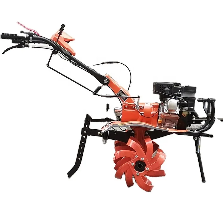 
Centrifugal Gear Transmission Walk Behind Excellent Quality Factory Exportable Farm Tractor Cultivator Mini Rotari Tiller 