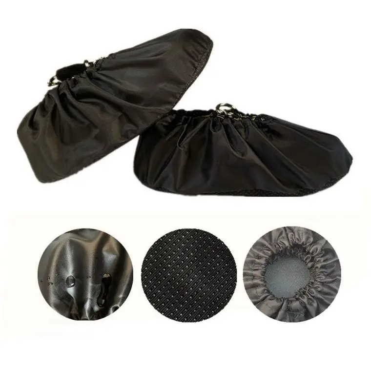 Reusable Non Skid Waterproof Boots Covers Water Resistant Washable Shoe Cover