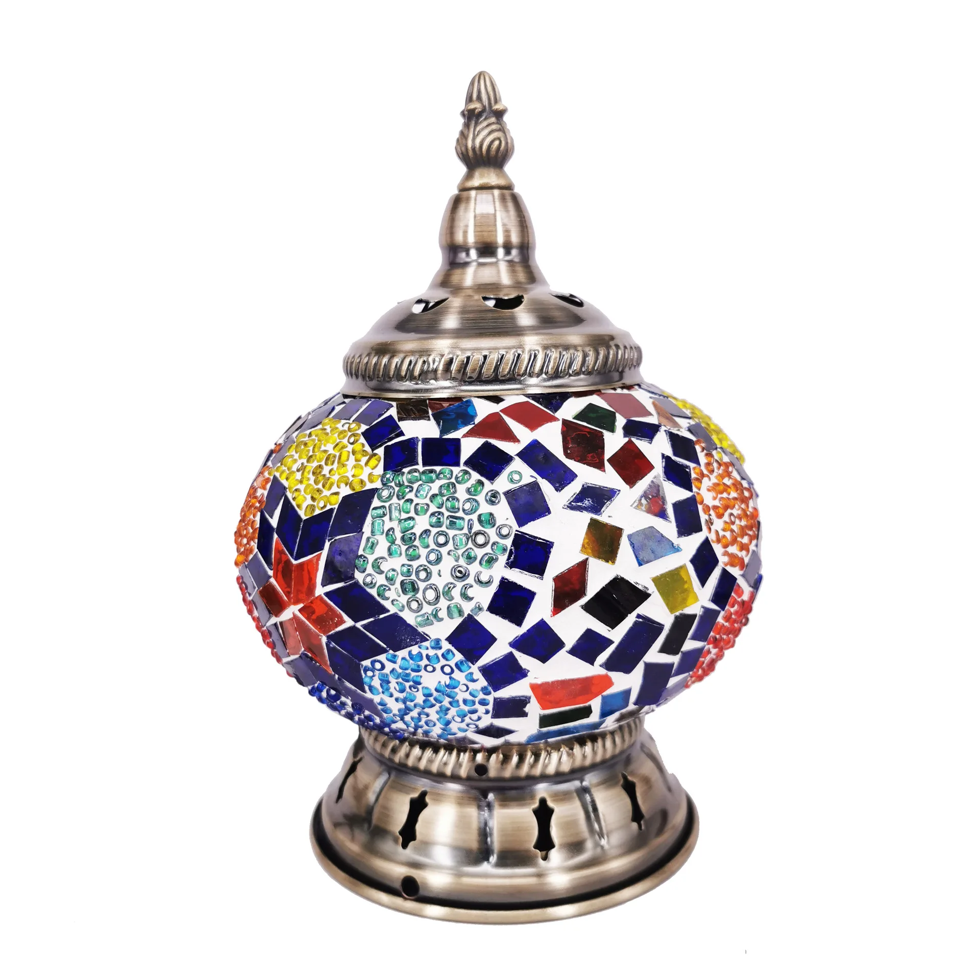 Retro ethnic style bedroom bedside night light restaurant coffee shop bar counter Turkish decorative table lamp