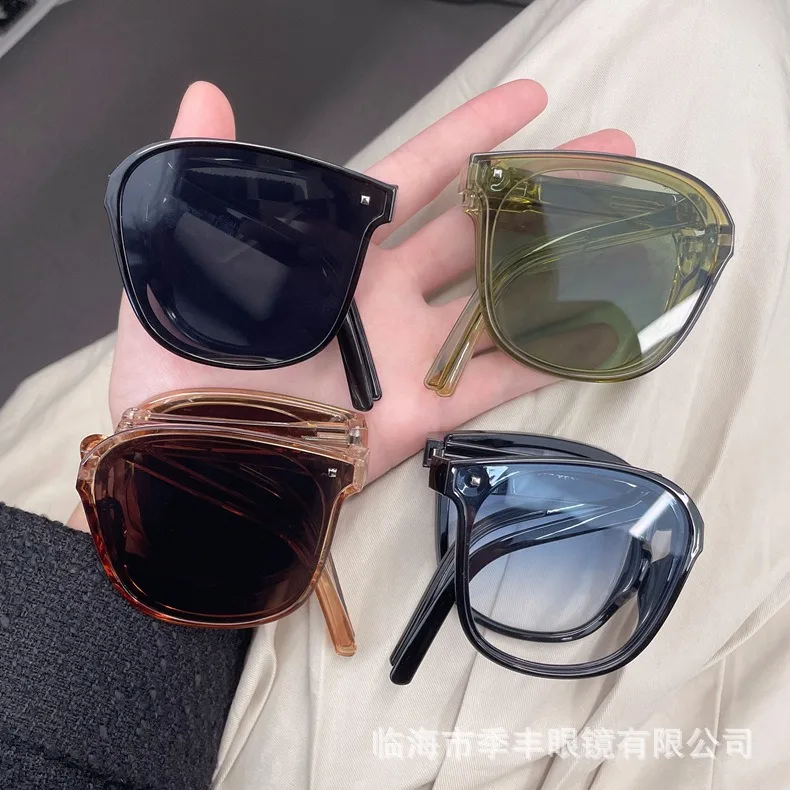 Wholesale Foldable Sunglasses Popular On The Internet The Same Type Of Foldable Sun Protection Portable Sunshades