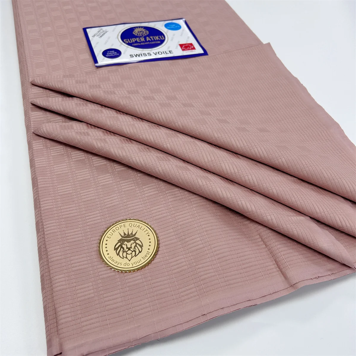 Wholesale Atiku Lace Fabric Atiku Fabric For Men Material Nigerians Swiss Voile 100% Cotton Lace Fabric