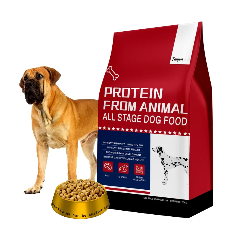 OEM/ODM Высокое качество натуральное свежее мясо корм для собак 20 кг оптом сухой