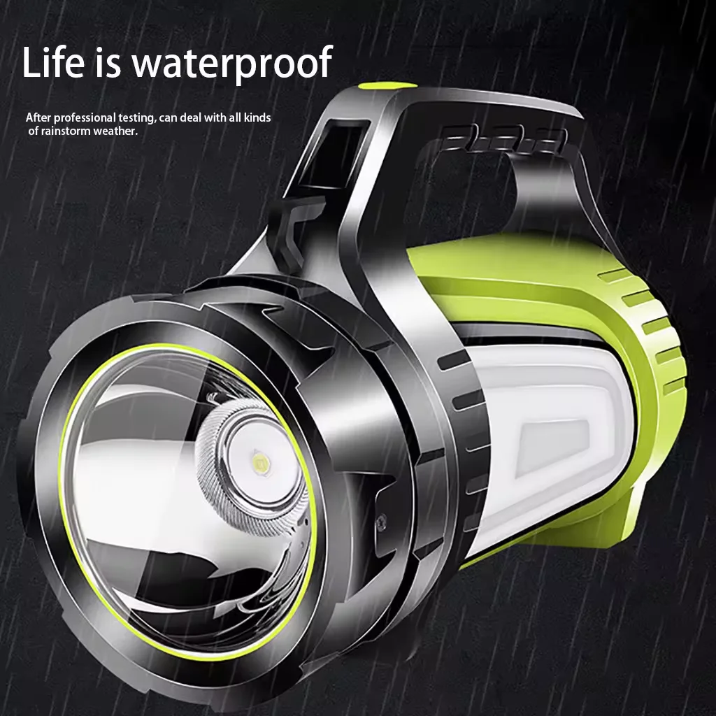 Hot Sell Waterproof Searchlight Camping Light USB Rechargeable Multi-Function Outdoor Lamp