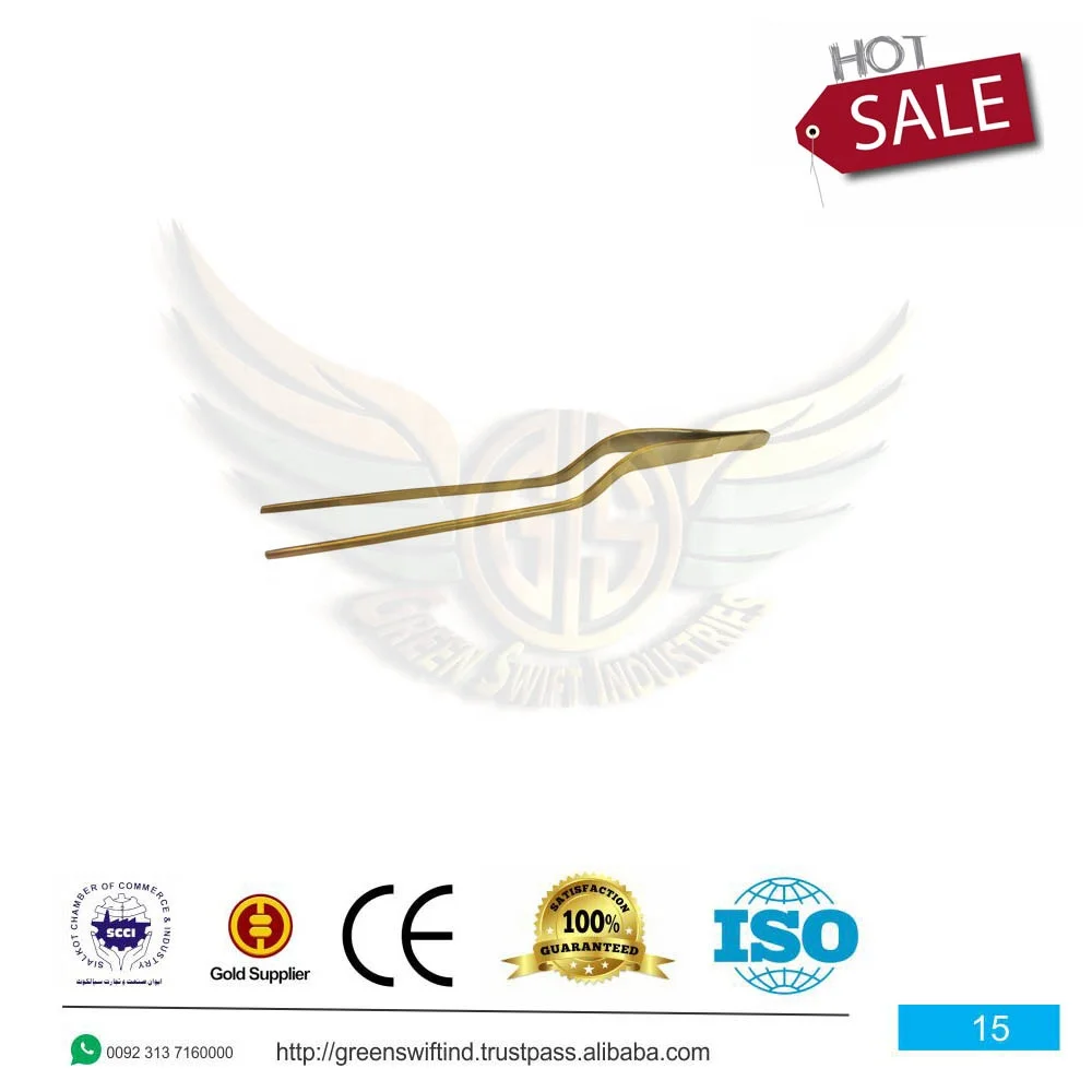 New And Hot Sale Chef Tweezers | Kitchen Tweezers | Offset Plating Tweezers