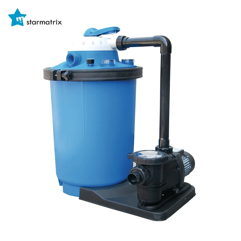 STARMATRIX 135L output 900W noisy level 65db sand filter with self priming pump