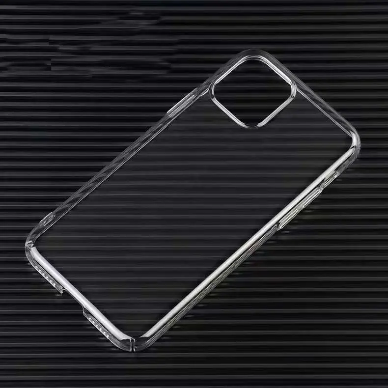 Transparent Clear PC Hard Case For iPhone 13 Mini 12 11 Pro Max X XR XS Max 7 8 Plus Crystal Phone Skin Cover