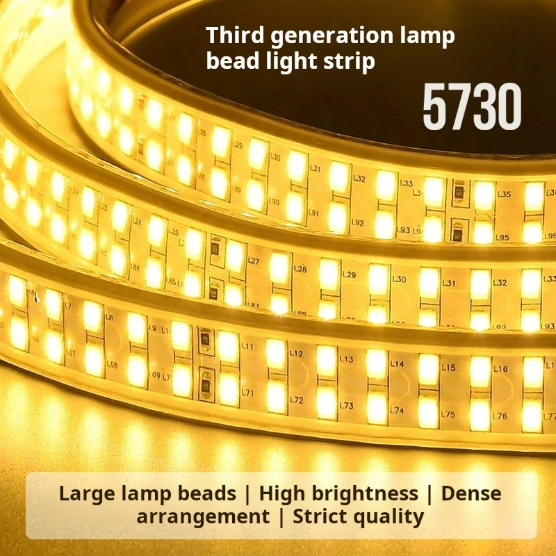 Commercial Building Outdoor Decoration Ip65 Waterproof Dc 12v 24v SMD 2835 LED Strip