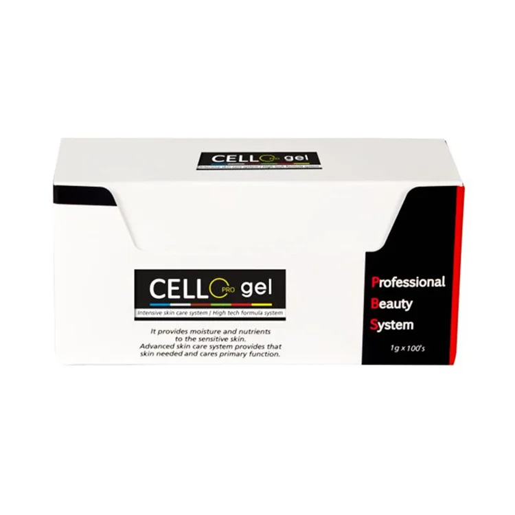 CELL line Gel 1g 100 pcs Beauty Skin Care System Small Pack Cream PMU Aftercare Tattoo After Korean Salon Recovery