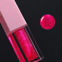 No logo plump lip set private label pearlescent moisturizing plump magic color-changing plump lip oil lip gloss