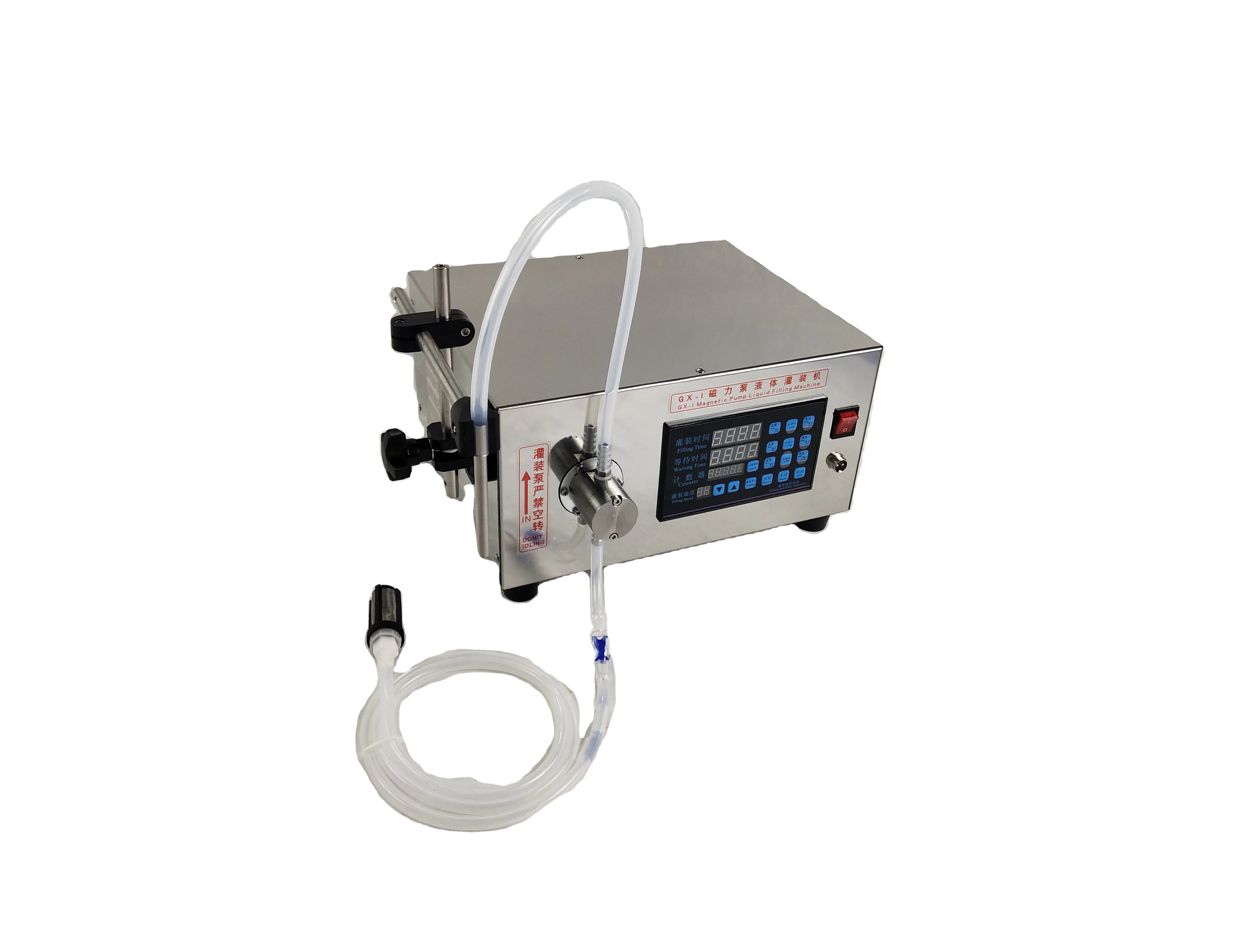 Semi Automatic Single nozzle magnetic pump liquid filling machine For Soft Drink,Perfume,Oil,Beverages,Cosmetic Liquid