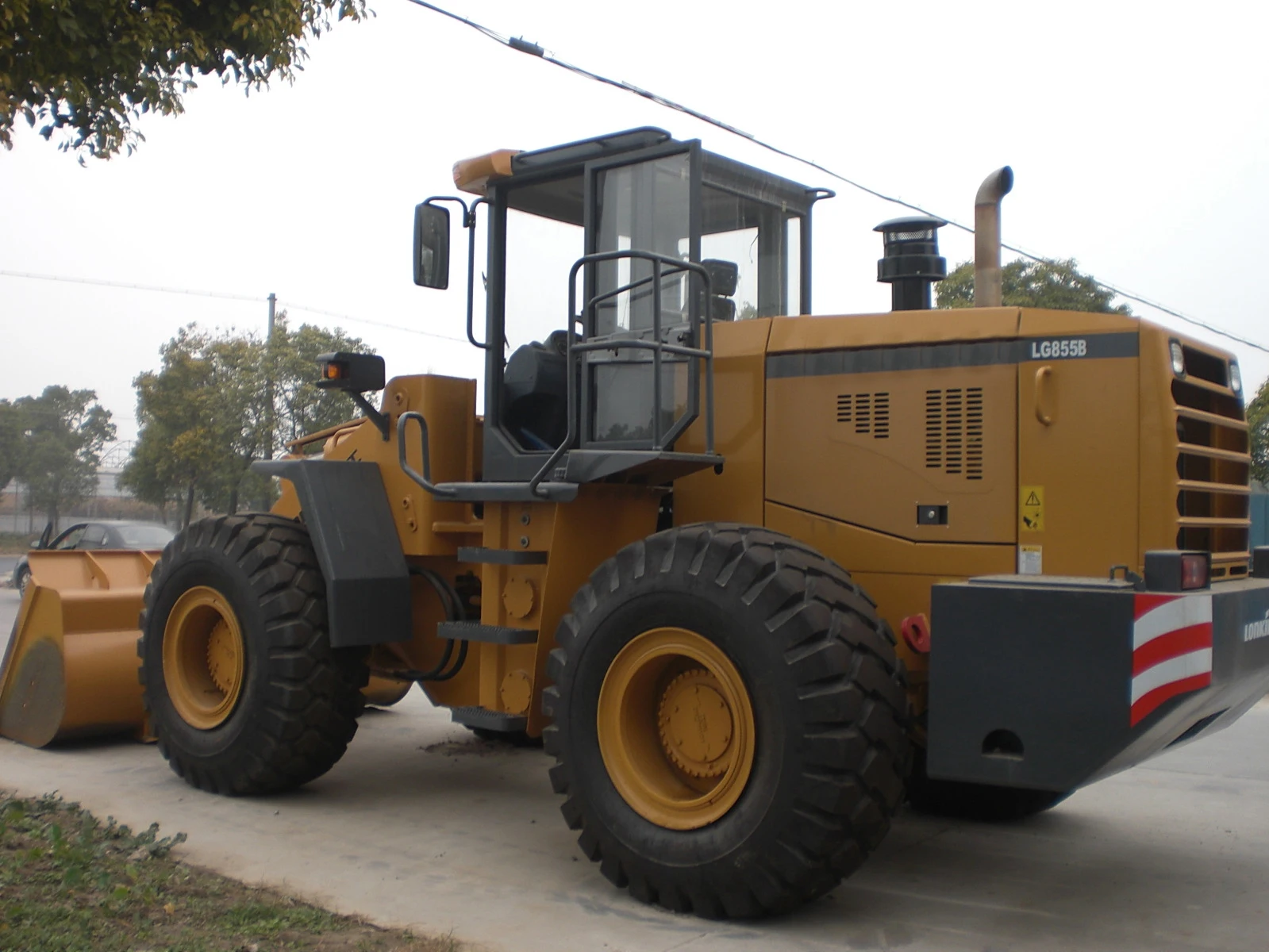 4-Тонный колесный погрузчик CDM843 с 2 3 cbm объем ковша Payloader управление пилотом насадками по хорошей цене распродажа