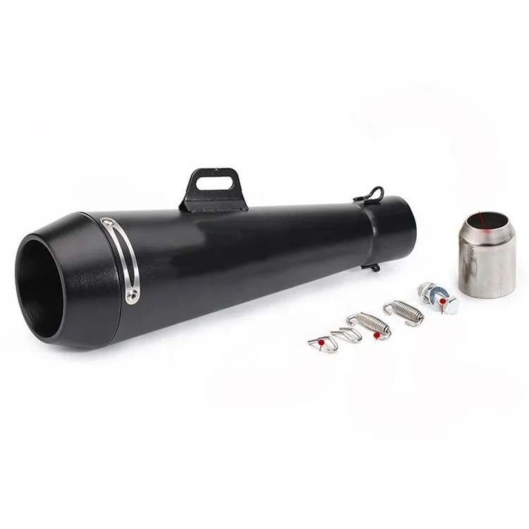 Customer cheap stainless steel bike exhaust system