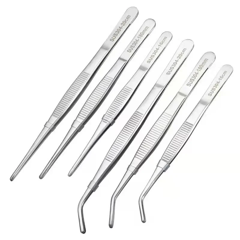 Top Quality Low Price 304 1.2Mm Stainless Steel Surgical Tissue Laboratory Tweezers