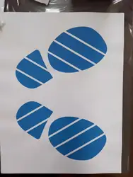 Disposable White Paper Car Floor Mats Plastic Floor Mat