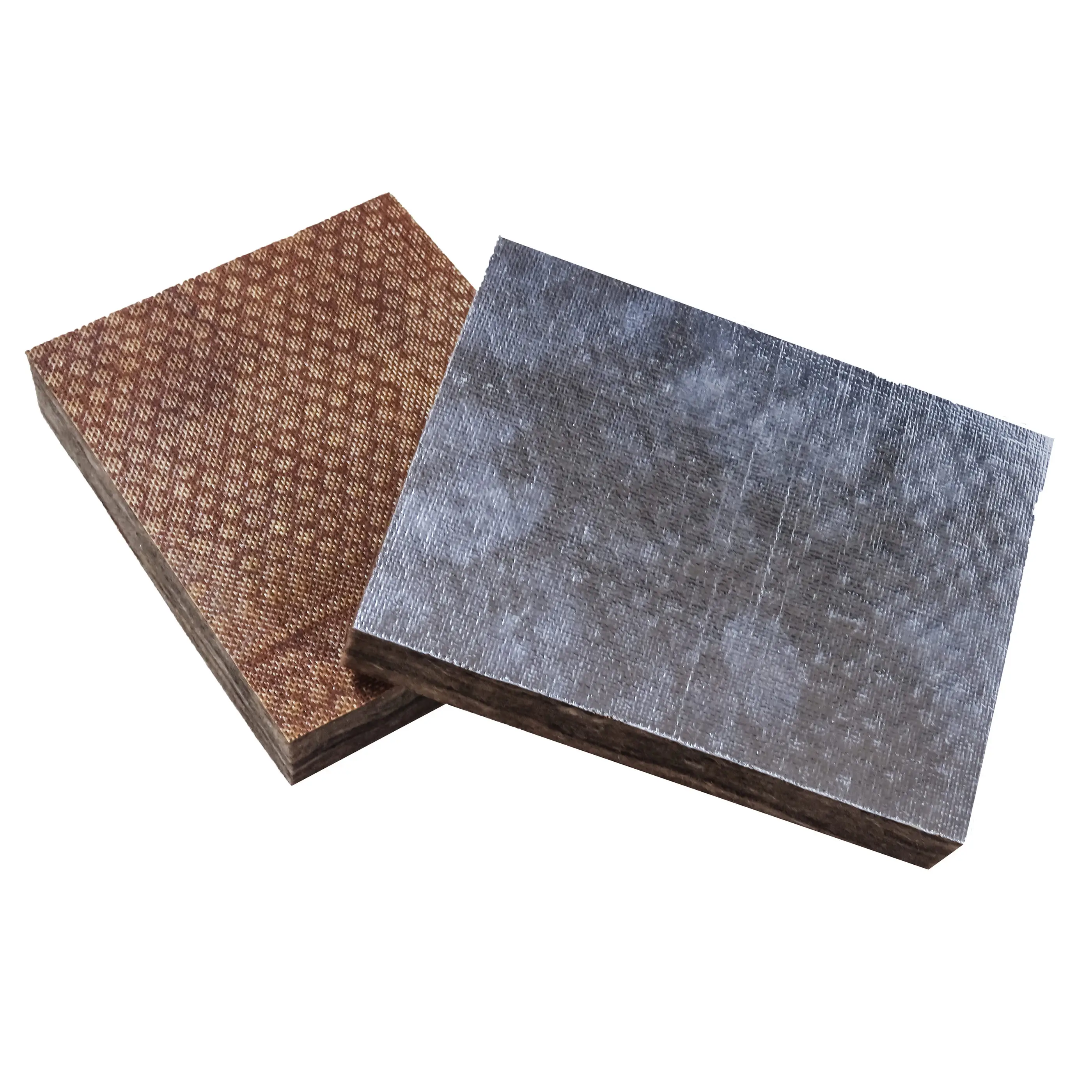 Customized  insulation brown color glass wool board for soundproof