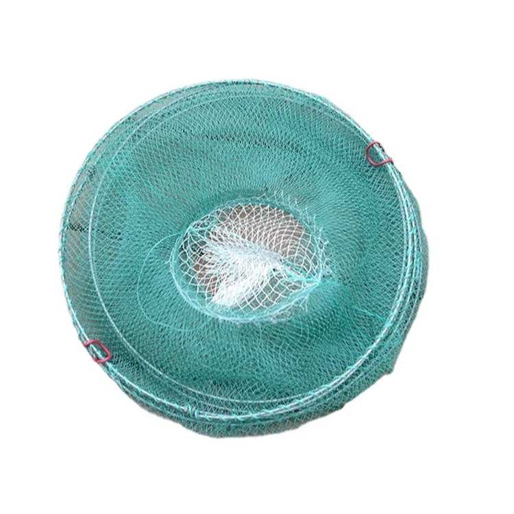 plastic uganda mud floating fishing breeding Shrimp crab trap bait aquaculture farming pot cage nets hdpe automatic for sale