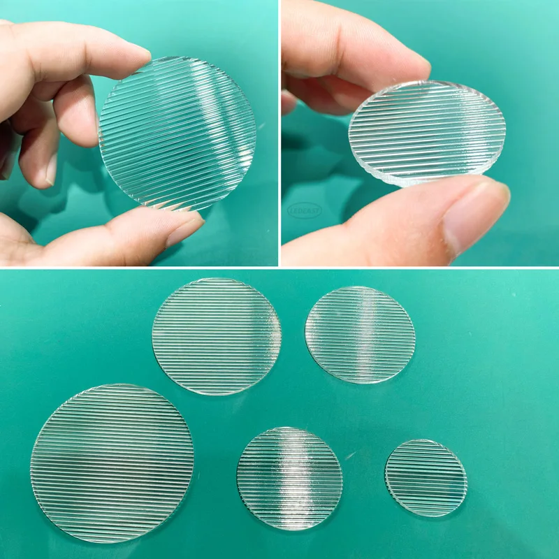 LEDEAST LSP Blue Yellow Colorful Optical Filter Optical Lens & Led Stretch Elliptical Lens for LED Track Light