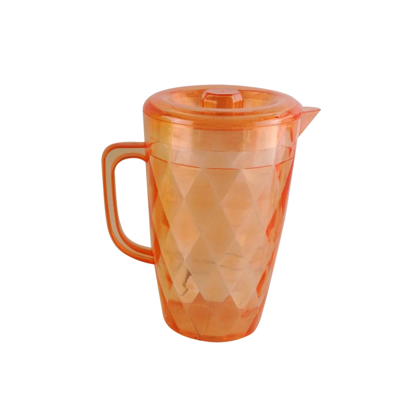 2L Best Promotional Plastic Cold Water Jug Bottle Cup Set with lid and 4 pcs Glasses