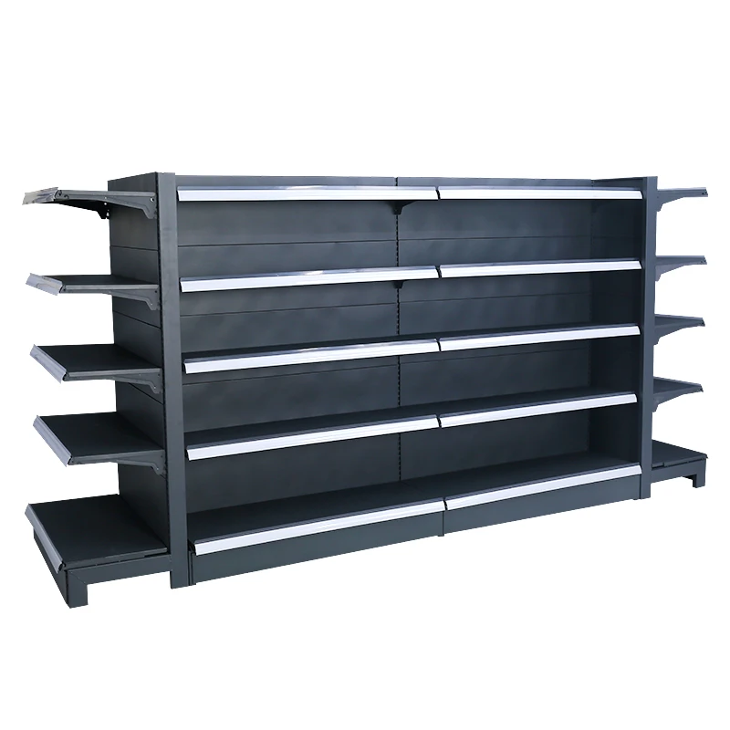 Market shelf corner Steel shelf factory manufacturer supermarket gondola rack L shape shelf