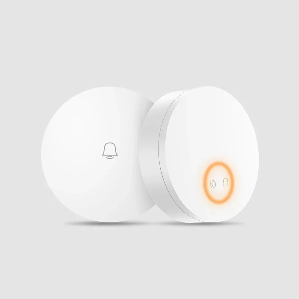 Youpin Linptech WIFI Self-power-generating Wireless Doorbell Work For Mijia APP Smart Control Memory Function AC 110-240V