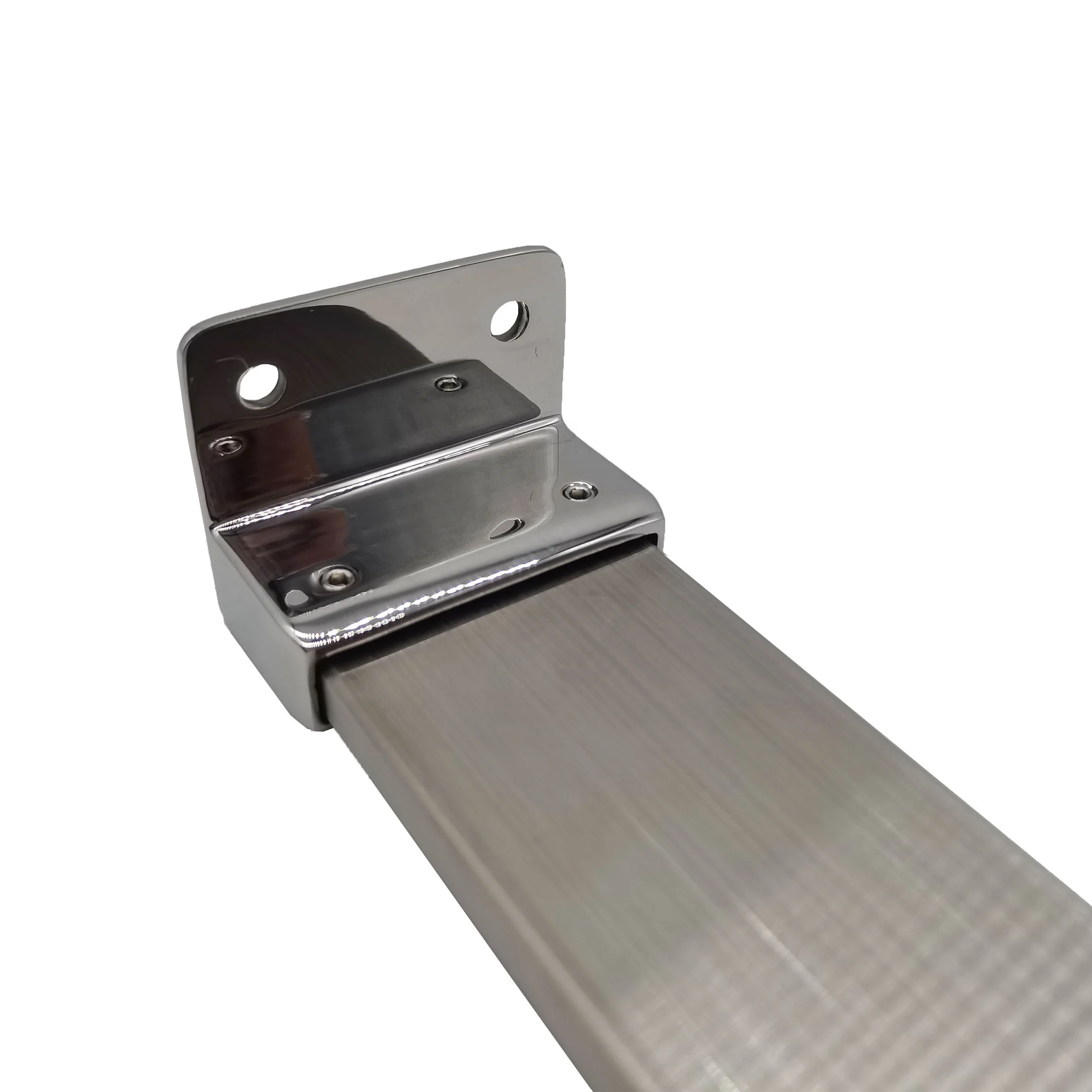 Stainless Steel Square Tube Connectors to Wall Pipe Fitting Accessories