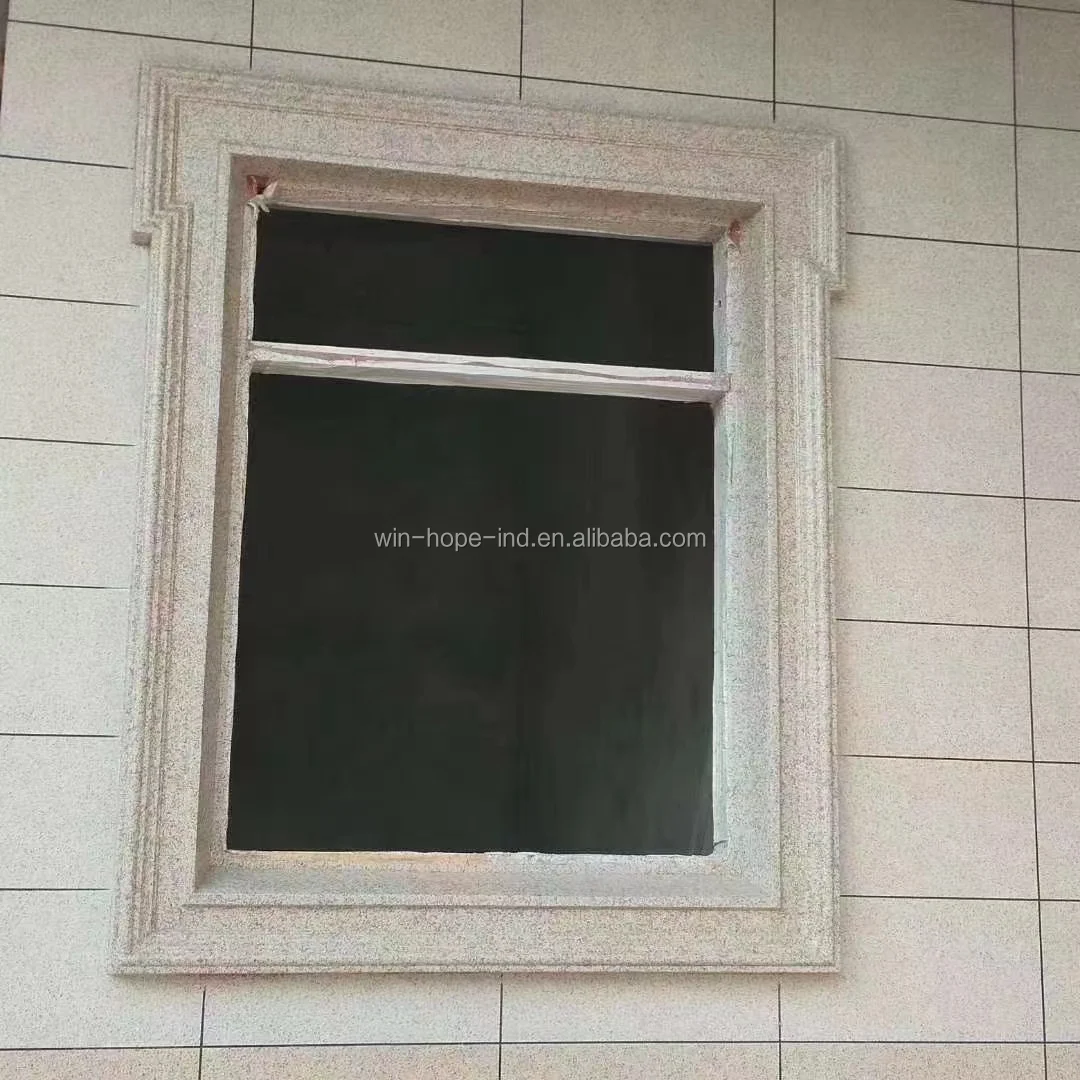 Modern simple designs ABS plastic concrete decorative door window frame molds