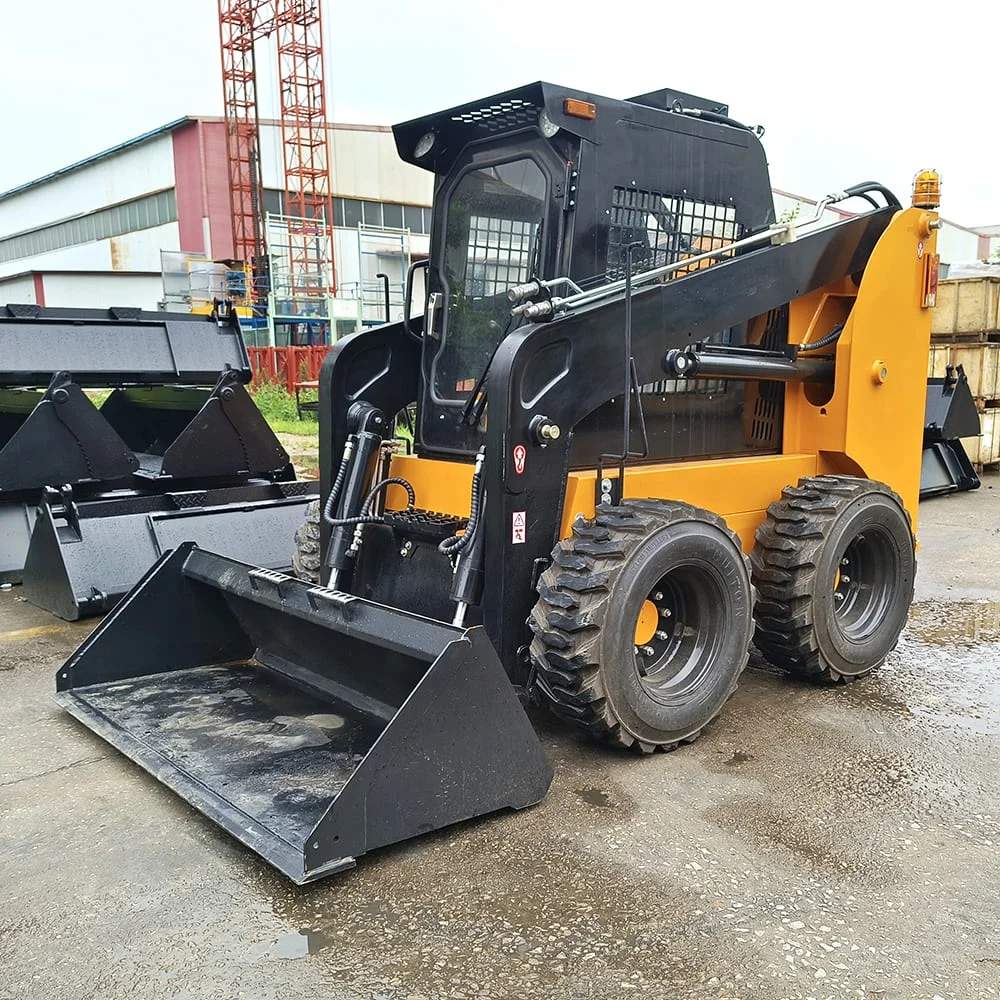 diesel wheels skid steer loader with attachment crawler track loader skid steer with epa engine