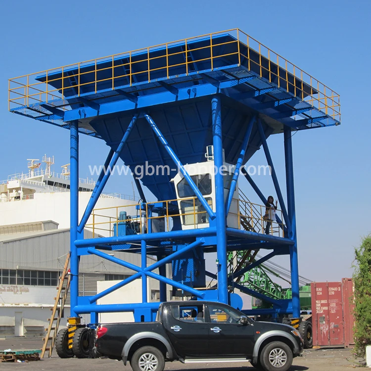 50 m3 Industry Bulk Material Handling cement/ Fertilizer hopper mobile grain