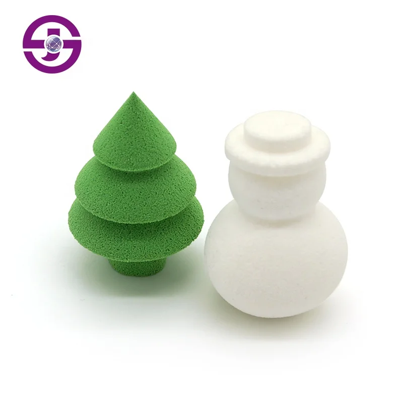 Customizable Colors Water Drop Shape Makeup Sponge Material Foundation Sponge