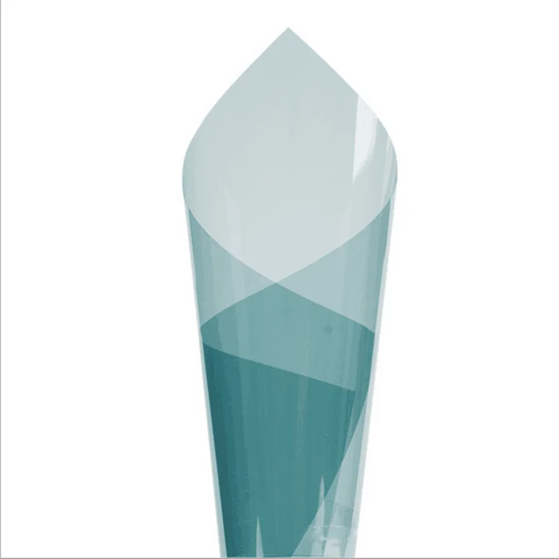 Manufacture factory Sun visor UV protection car sticker light blue VLT70% nano creamic window film decorative for car