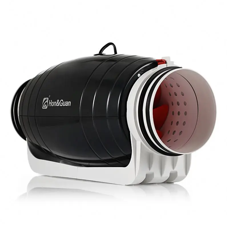 Новинка 2017, оптовая продажа, бесшумный двусторонний прямоугольный встроенный воздуховод с вентилятором 6 дюймов, 150 мм