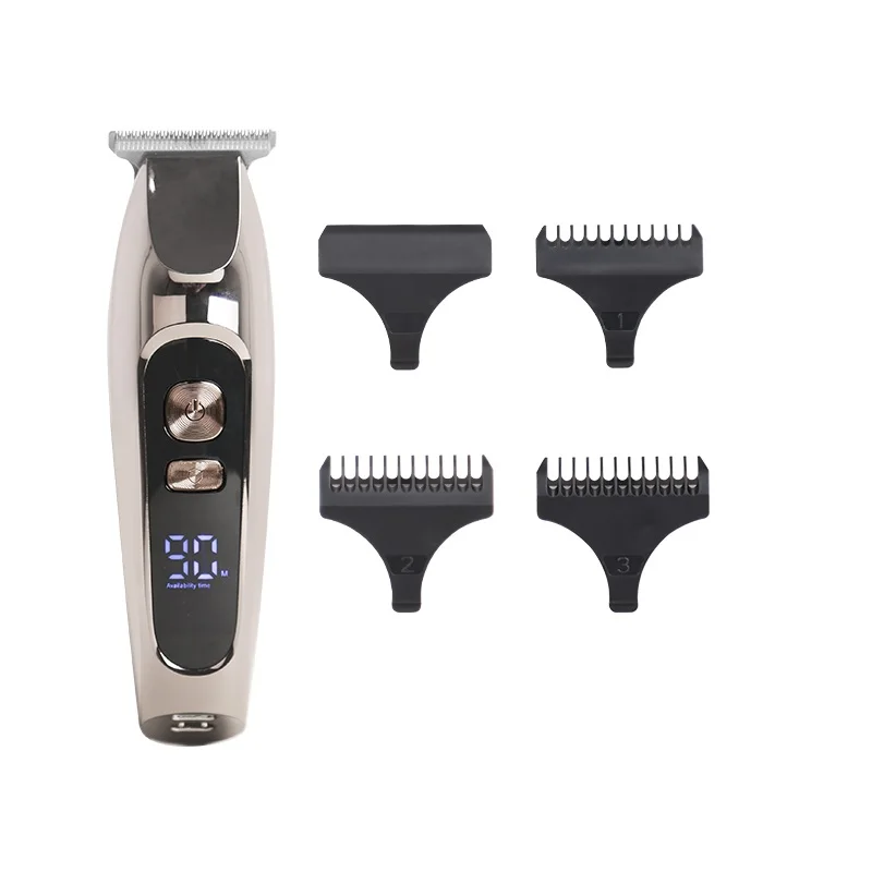 USB Rechargeable Cordless Electric Professional Electric Thread Head Bald Head Hair Hair Clipper Beard Trimmer Men